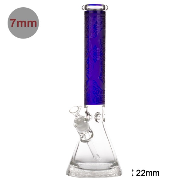 Amsterdam | Limited Edition Heavy Base Beakers - H:40cm - Ø:50mm SG:18.8mm - 7mm thickness
