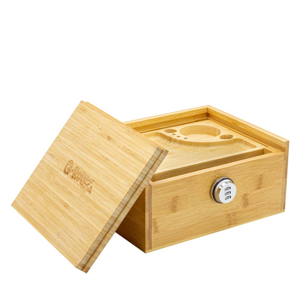G-Rollz, Large Bamboo Storage Box 17.2x25x11.6cm, Bamboo Tray & Boxes, G- ROLLZ