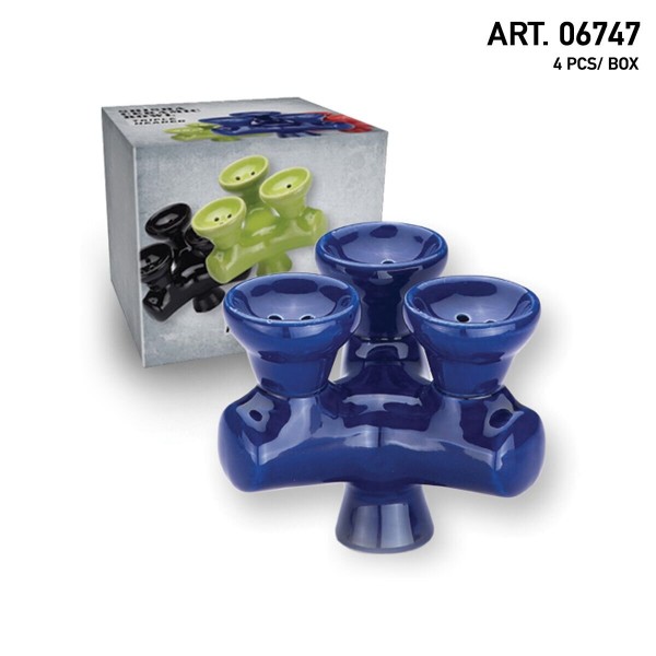 Boost | Ceramic Bowl 3 in 1- mixed colors- minimum order 4pcs/box