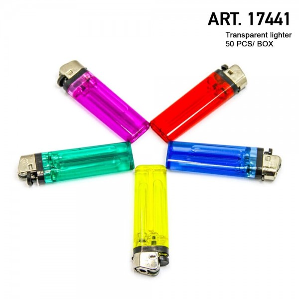 Unilite | (11278-01 01) Transparent Lighters 50pcs/Display