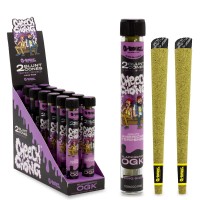 Vista previa: G-Rollz | Cheech & Chong(TM) Terpene Infused Cones 'Blackberry OGK' (12 Pack Display, 24 Cones) Vista previa: G-Rollz | Cheech & Chong(TM) Terpene Infused Cones 'Blackberry OGK' (12 Pack Display, 24 Cones)