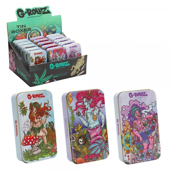 G-Rollz | Medium Storage Box Display Set 4 - 11.5x6.5x2.8 cm