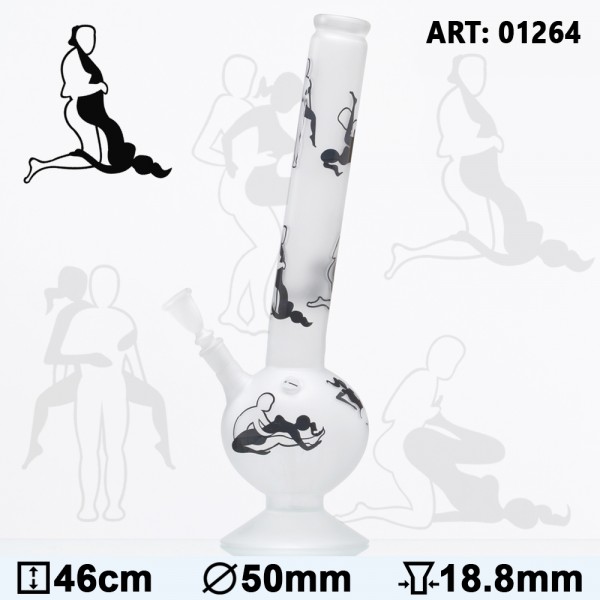 Kamasutra | Bouncer Hangover Glass Bong- H:46cm- Ø:50mm- Socket:18.8mm