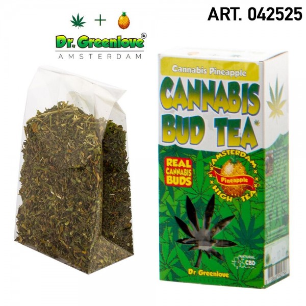 Cannabis | 100% Cannabis Bud Tea Pineapple - Hemp Bud Tea made with 100% real cannabis buds!
