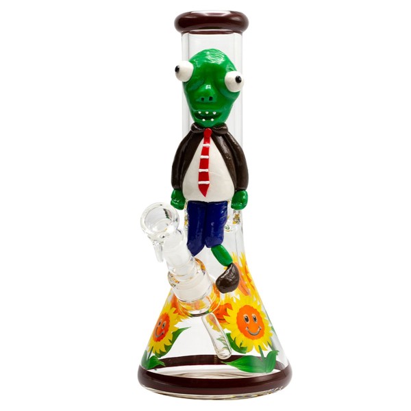 Grace Glass | Halloween Glowing Beaker Series H:32cm and the Ø:50mm - SG:18.8mm - 7mm thickness