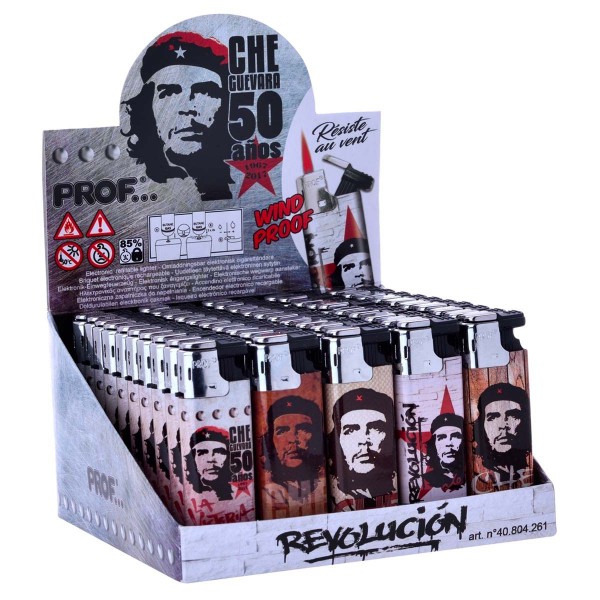Prof | CHE Turbo Flame Lighters 50 pcs in a display