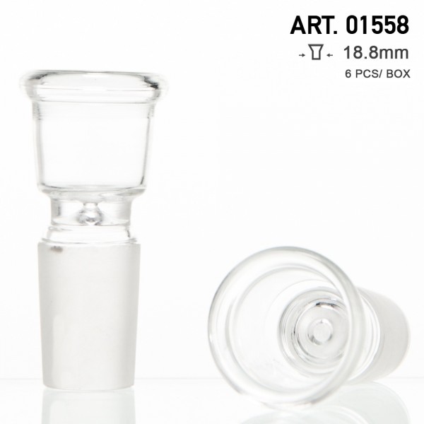 Glass Bowl - SG:18.8mm with Small Hole- minimum order 12pcs/box