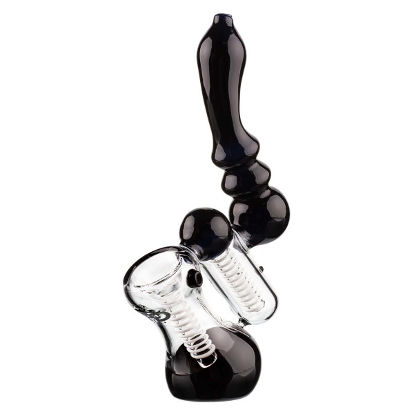 Grace Glass | Saxo Series Black Bubbler SG: 18.8mm