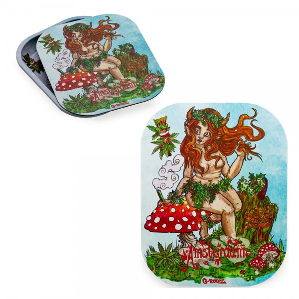 G-ROLLZ | 'Vondel Nymph' Magnet Cover for Small Tray 18x14 cm