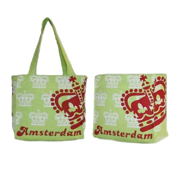 Amsterdam Canvas Small Crown Green