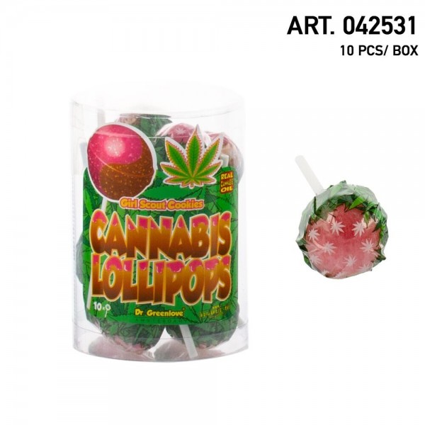 Cannabis | Lollipops Girl Scout Cookies 10 pcs in a box