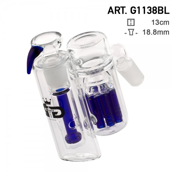 Grace Glass | Precooler Double Percolators Blue
