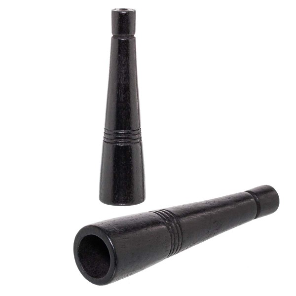 Wooden chillum 10.5 cm - 6 pcs in box