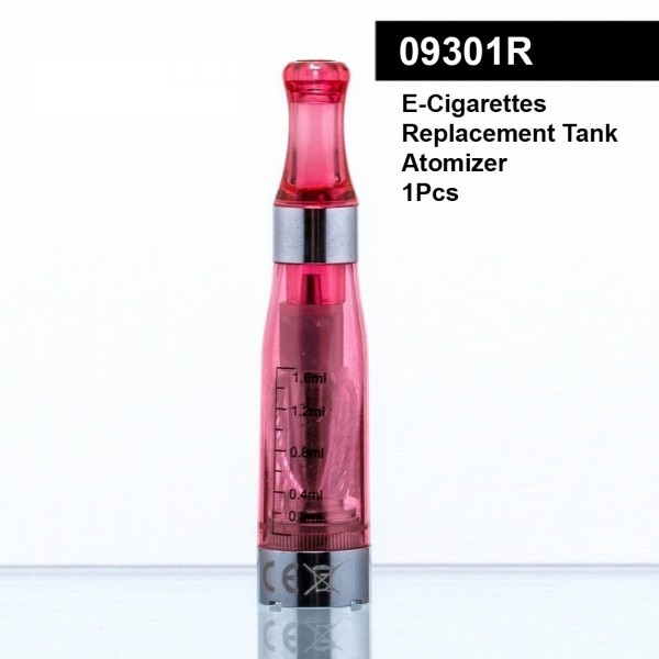 DUD Shisha | Replacement tank atomizer for e-cigarettes CE4 - RED-5pcs-box