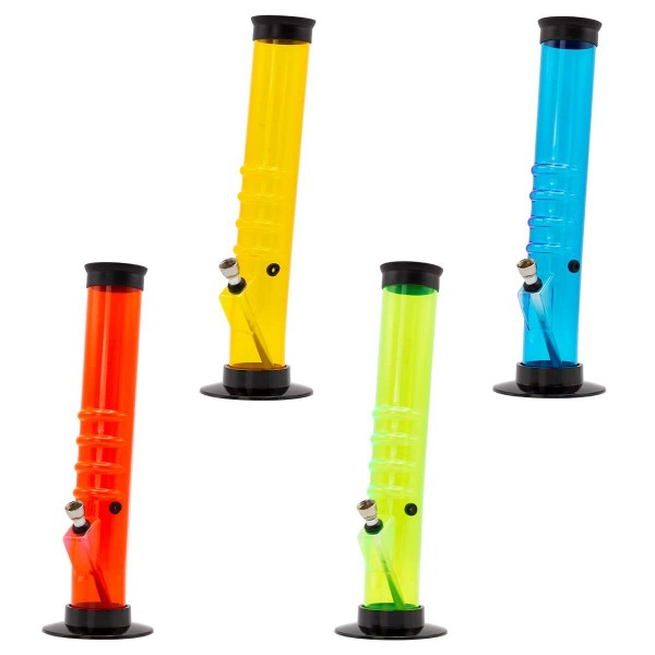 Amsterdam | Straight Bong H:32cm - SG:10mm - 48pcs in display