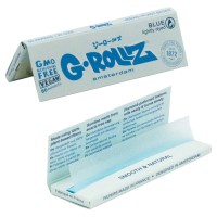 Preview: G-Rollz | Lightly Dyed Blue - 50 '1¼' Papers (50 Booklets Display) Preview: G-Rollz | Lightly Dyed Blue - 50 '1¼' Papers (50 Booklets Display)