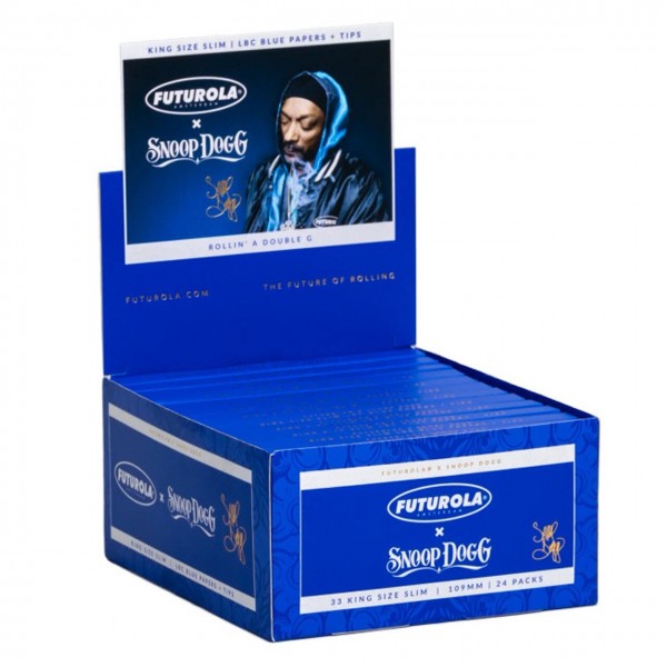 Futurola | Snoop Dogg KS Slim Rolling Papers (50pcs in Display)