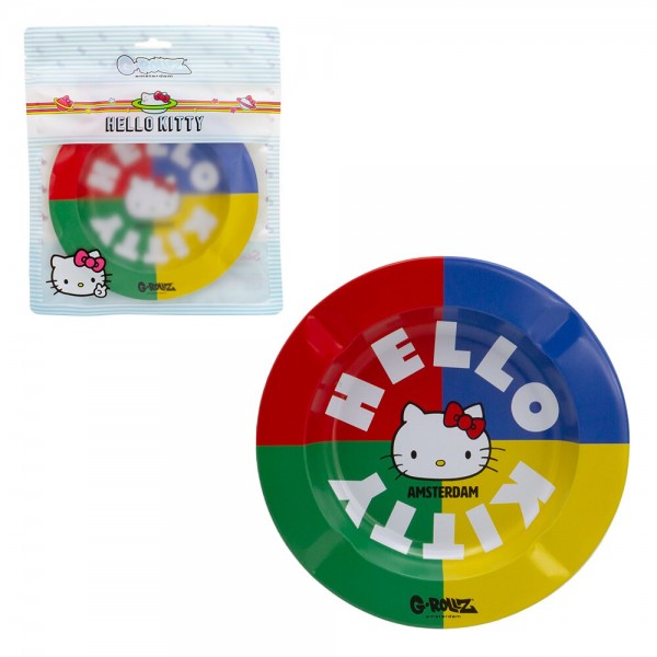 G-Rollz | Hello Kitty &#039;Classic&#039; Ashtray - Dia: 13.5cm - 10pcs in Display
