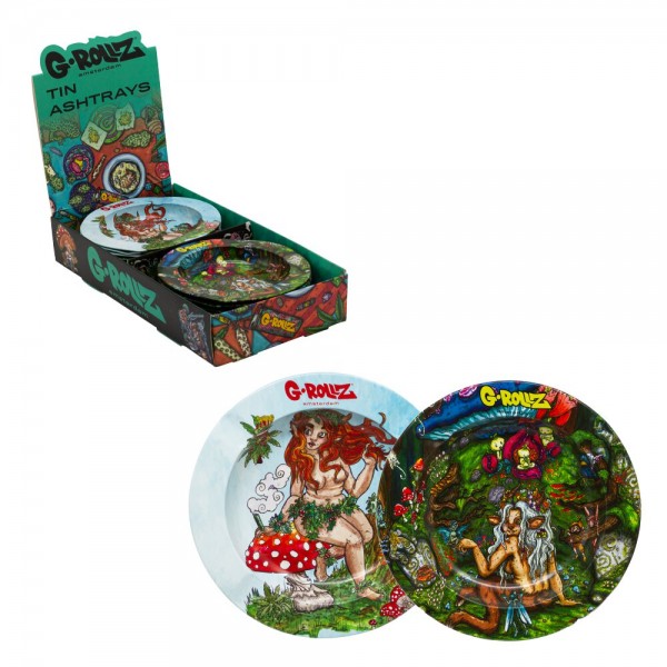 G-Rollz | Ashtray &#039;Vondel Nymphh&#039; Display Set 20pcs - Dia: 13.5cm