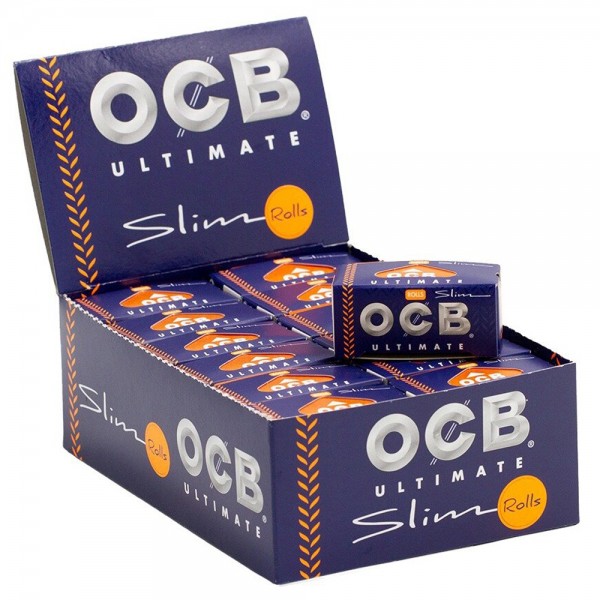 OCB | Ultimate Rolls, approx.4m x 44mm in roll, 24 rolls in display