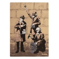 Vorschau: G-Rollz | Banksy's Graffiti - SPY BOOTH Canvas (32x45x2cm) Vorschau: G-Rollz | Banksy's Graffiti - SPY BOOTH Canvas (32x45x2cm)