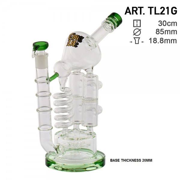 Thug Life | Triple Tower Recycler - H:30cm - Ø:85mm - SG:18.8mm