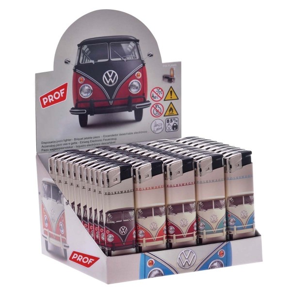 Prof | Volkswagen Electrolighters with different colors and 50 pcs in a display