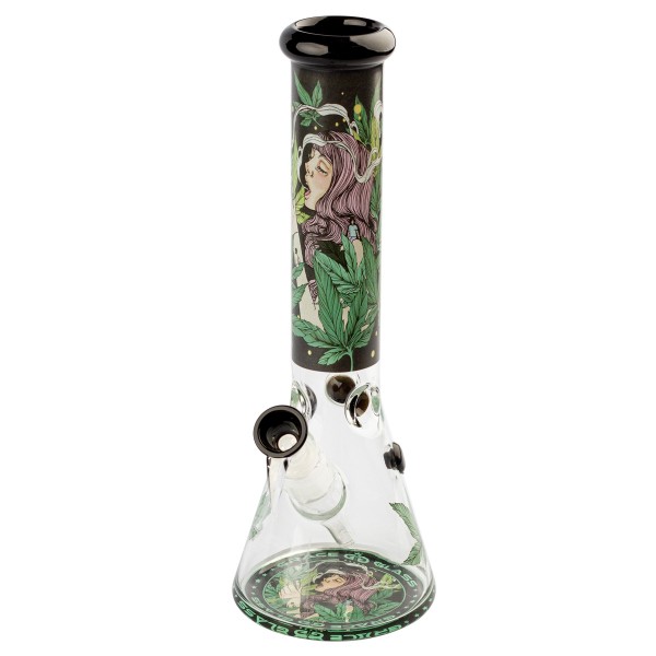 G-Rollz | 'Colossal Dream' - Black Beaker Bong H:34cm - Ø:50mm