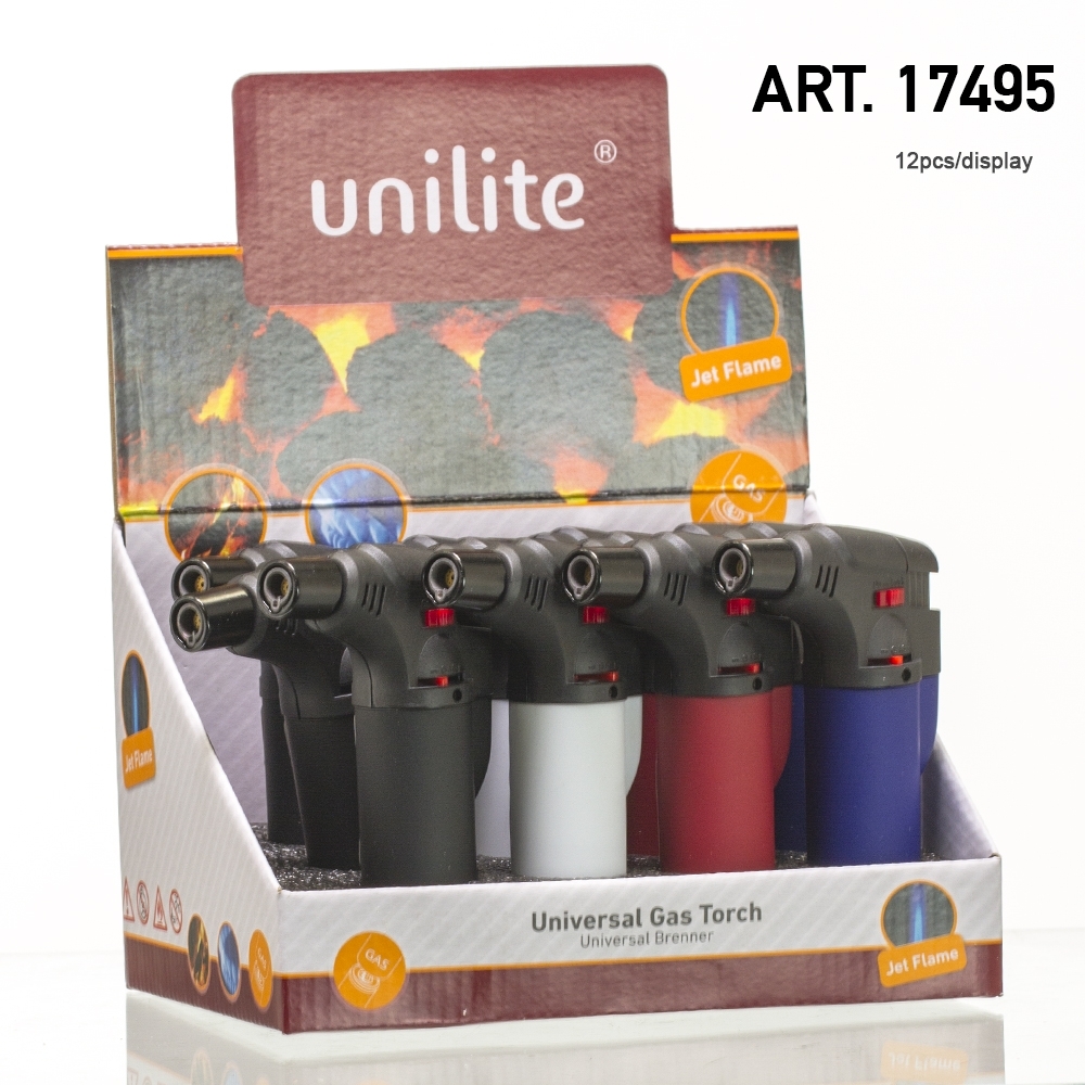 Unilite Universal Gas Torch12pcs/box Lighters Ashtrays