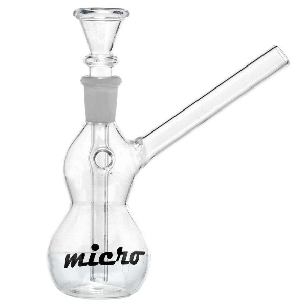 Micro | Glass Bong-H:14cm-Socket:14.5mm