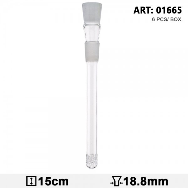 Boost | Diffuser Chillum- SG:18.8mm - L:15cm - minimum order 6pcs/pack