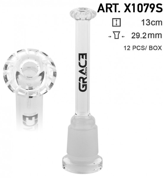 Grace Glass | Slitted Diffuser 13cm SG:29.2mm - 12pcs in a display
