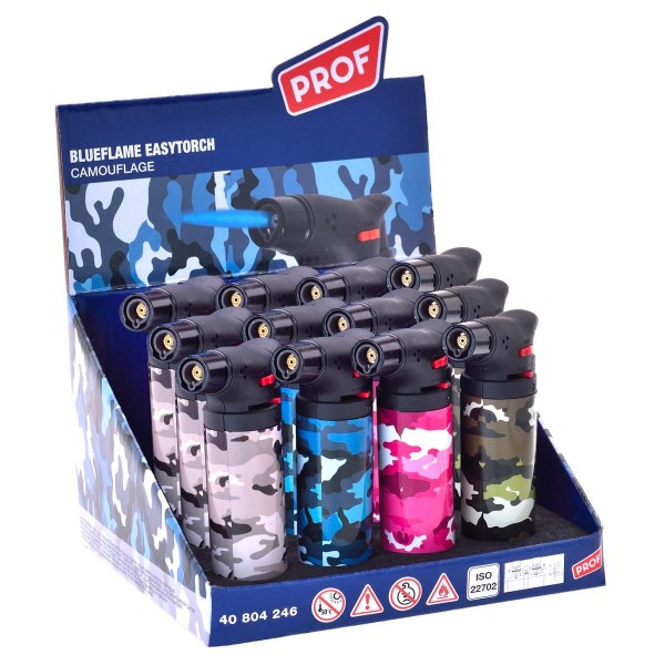 Prof | Easy Torch with Army logo's and there are 12 pcs in a display