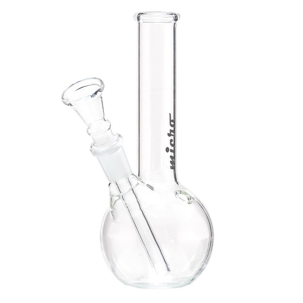 Micro | Bouncer Glass Bong-H:16cm-Ø:24mm-Socket:14.5mm