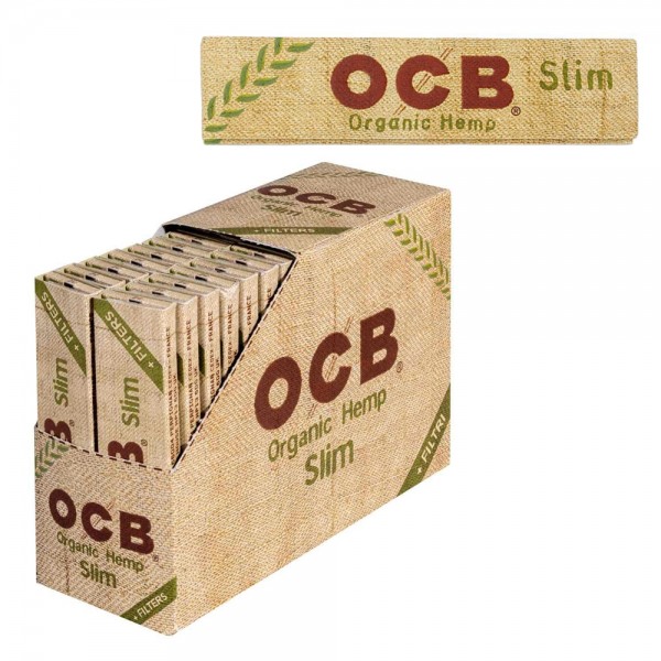 OCB | Organic Hemp King Size Slim Papers (32 Booklets)