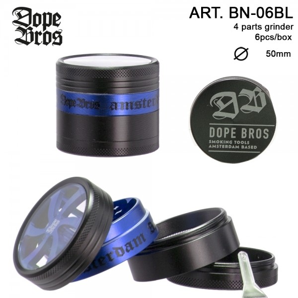 Dope Bros | Grinder- 4part- Ø:50mm-6pcs/box