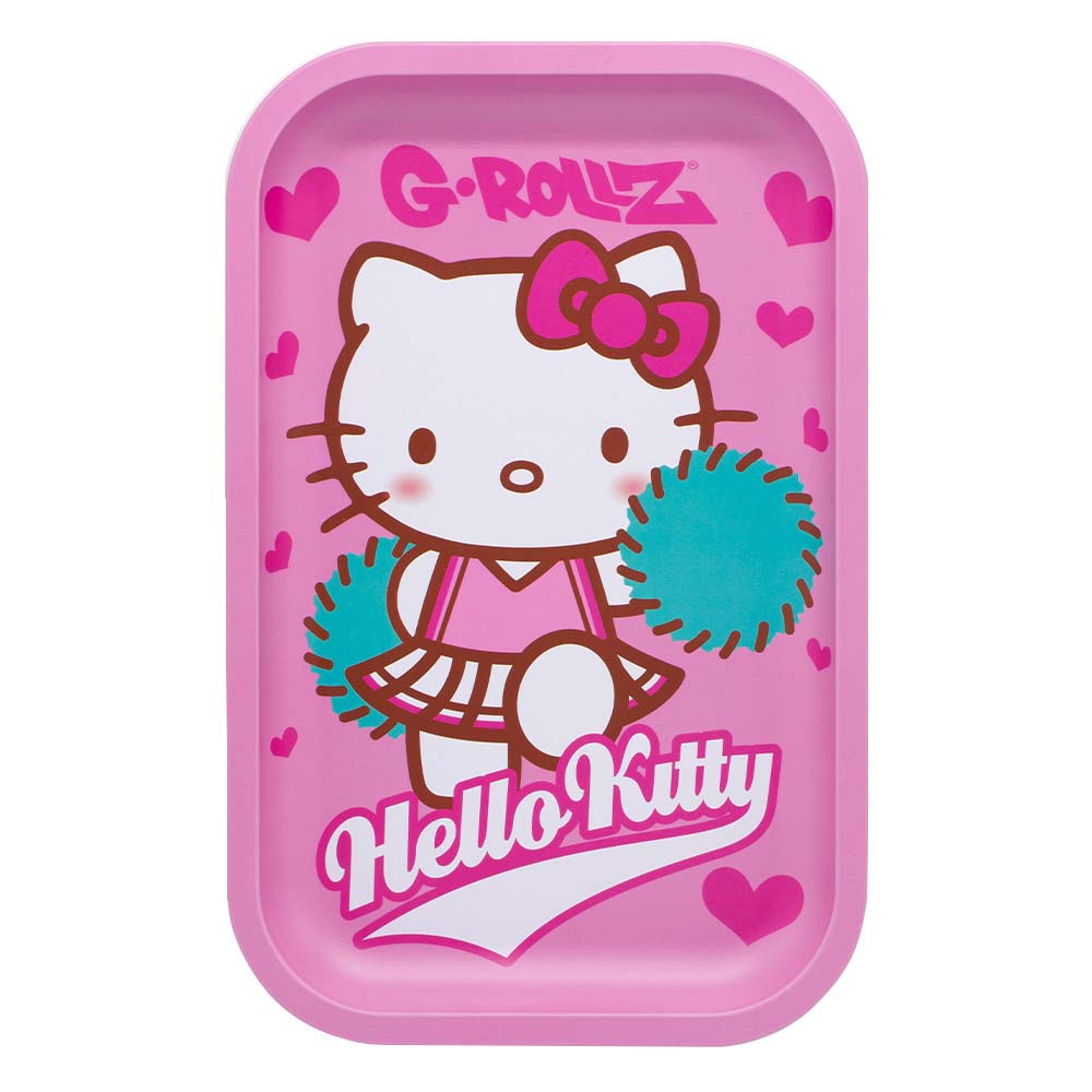 Hello Kitty Metal Rolling Tray - Greatest Hits Design –