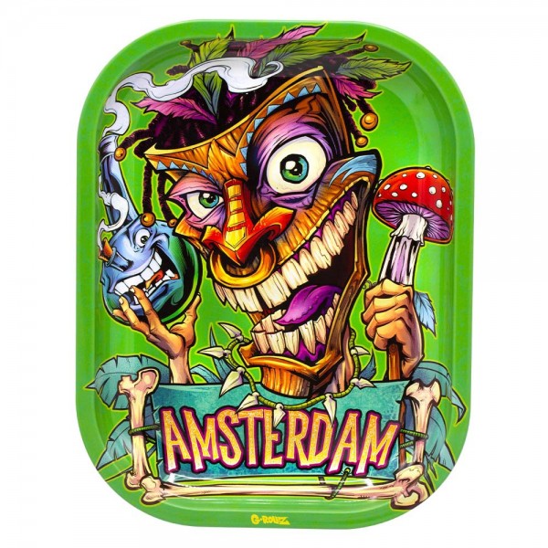G-ROLLZ | 'Tiki Amsterdam' Small Tray 14x18 cm