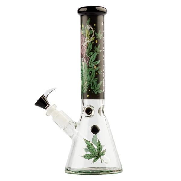 G-Rollz | 'Colossal Dream' - Black Beaker Bong H:34cm - Ø:50mm