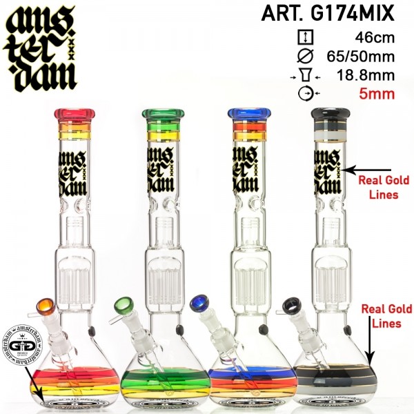 Serie AMSTERDAM | Dutch Rasta MIX 4 pcs