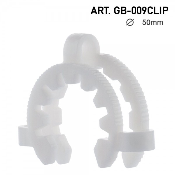 Grace Glass | Plastic (white) clip for Glass multipart Bong and Hookah