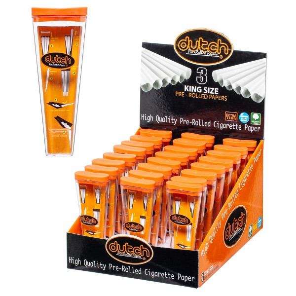 Dutch Cones Box Without Cones - Height 15,1cm- Width: 5,1cm- Thickness 1,9cm- 24pcs / display