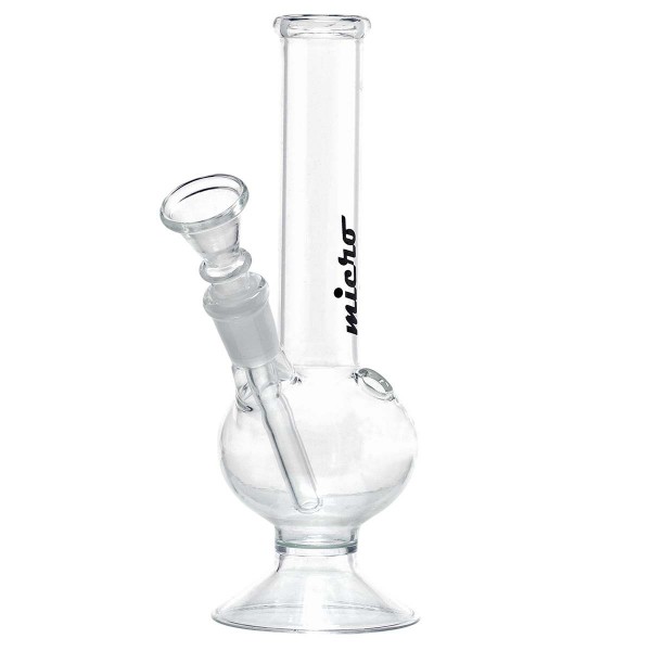 Micro | Bouncer Glass Bong -H:16cm- Ø:22mm- Socket:12mm