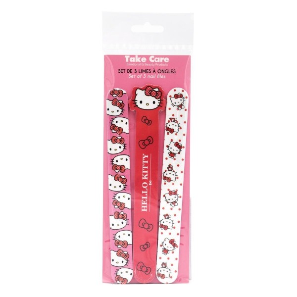 Take Care | Hello Kitty Set Of 3 Nail Files 18 Cm (24pcs/display)