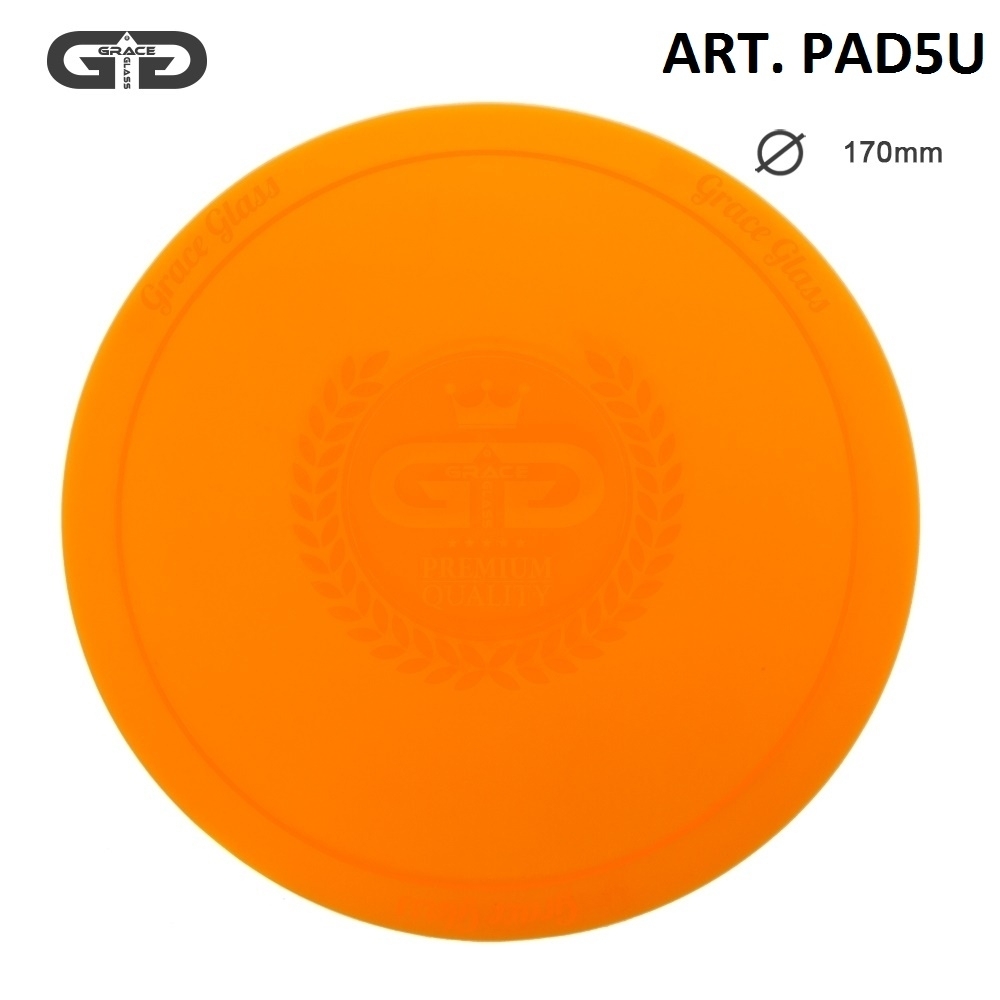 Grace Glass Small silicon Pad Underlay for Bongs UMBER Ø170mm