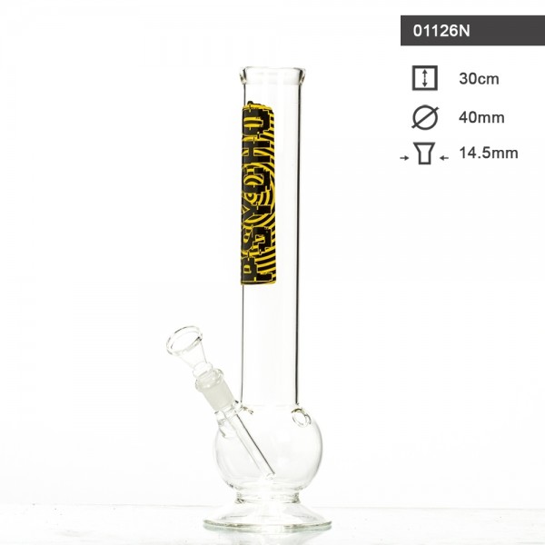 Psycho Bouncer Glass Bong - H:30cm-Ø:40mm-SG:14.5mm
