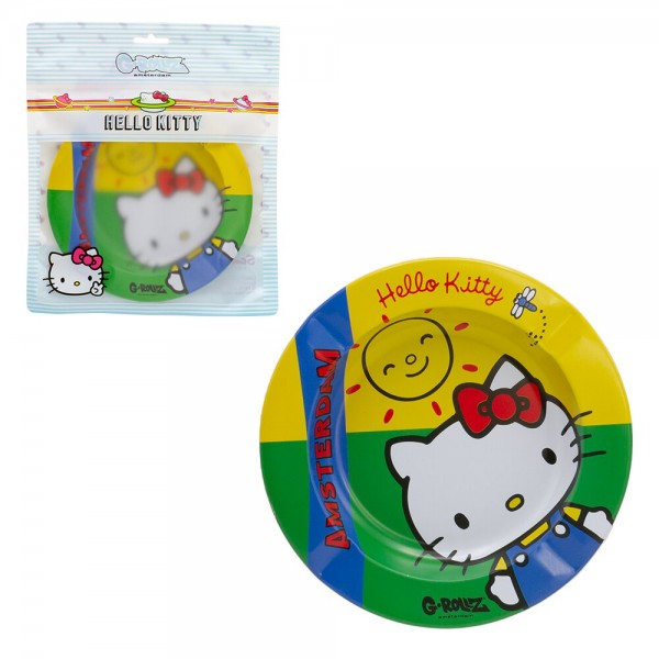 G-Rollz | Hello Kitty &#039;Classic Amsterdam&#039; Ashtray - Dia: 13.5cm - 10pcs in Display