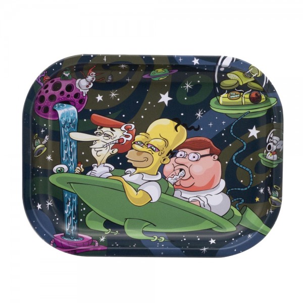 Dunkees | Tin Tray Small - Dads Night Out Rolling Tray 14 x 18cm