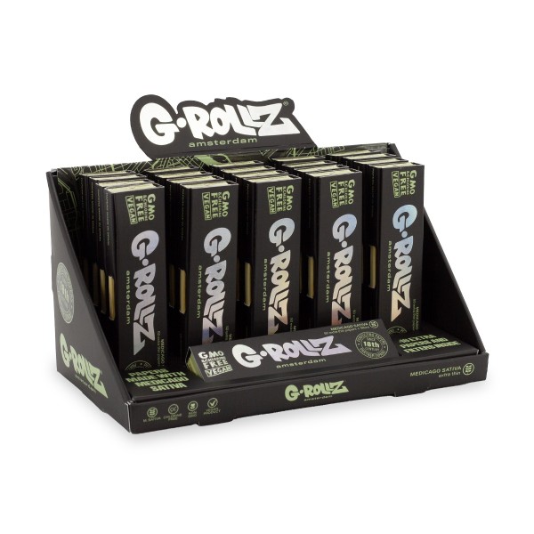 G-Rollz | Alfa - 50 KS Slim Papers + Tips (21 Booklets Display)