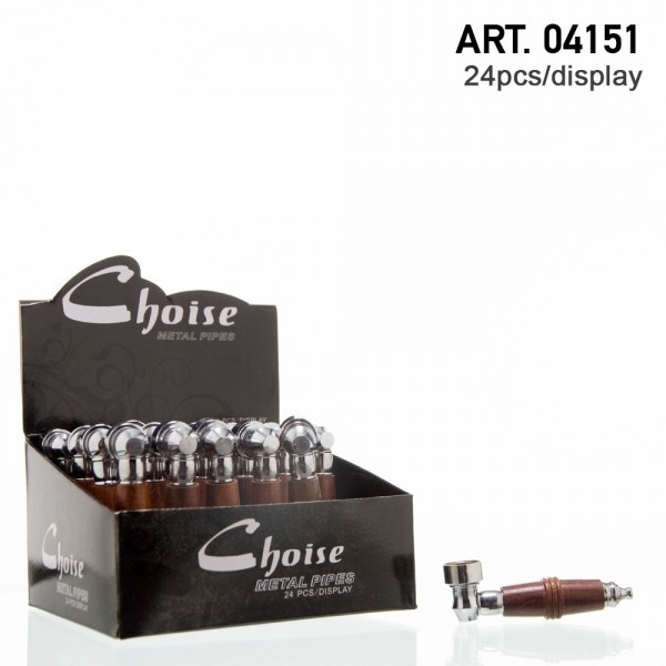 Amsterdam | Wooden Screw Pipe - 24pcs/display